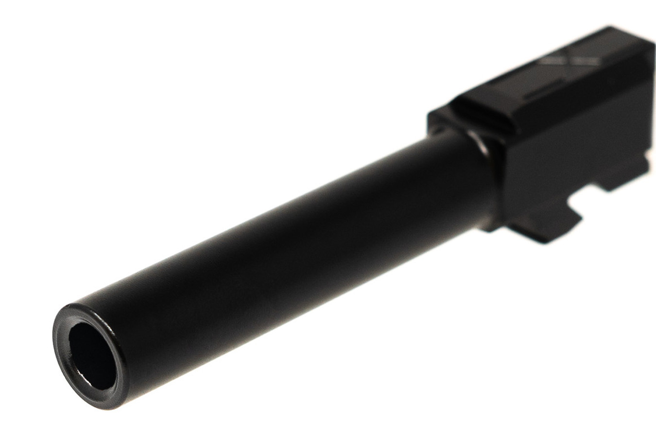 FAXON FIREARMS Duty Series Barrel for G19, Compact, Gen 2-5, 9mm, 4150, QPQ Nitride, Non- Threaded